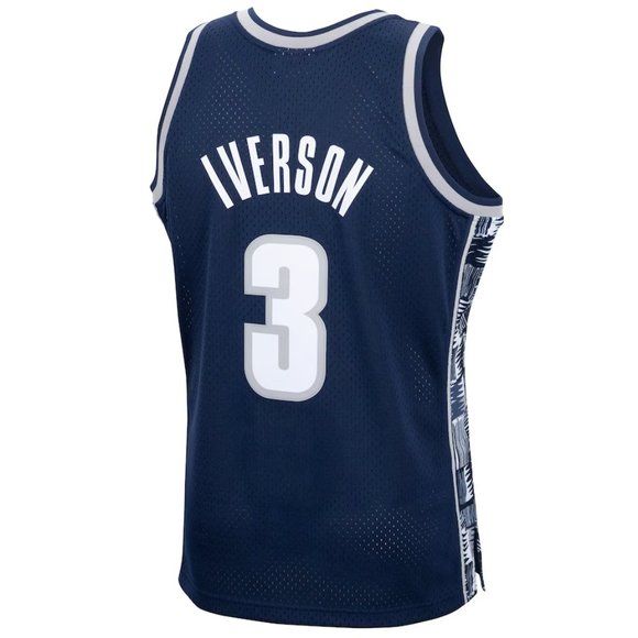 Allen Iverson Georgetown Hoyas 1995-96 Mitchell & Ness Authentic Swingman Jersey - Picture 9 of 9